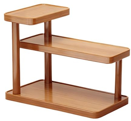Ronyme Estante de exhibición de, Soporte Multifuncional para perfumes, Organizador de cosméticos para gabinetes, cocinas y baños, 30 Centimetros