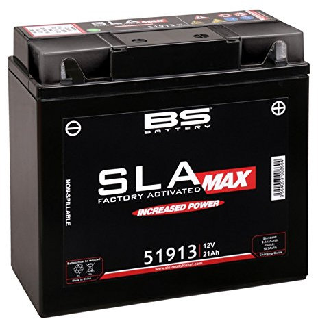 Batteria a gel sigillata pre-attivata BS Sla-Max 51913 12 V 21 Ah 170 CCA