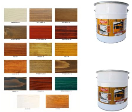 Barniz encerado al disolvente para madera de interior y exterior, 5 litros + mateante encerado al disolvente brillante para madera de interior y exterior, 5 litros (color miel 109 + brillante)
