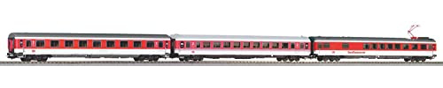 Piko H0 58248 H0 3-Piece Passenger Car IC 602 Gorch Fock of the DB-AG 1st Class 2nd Class BordRestaurant