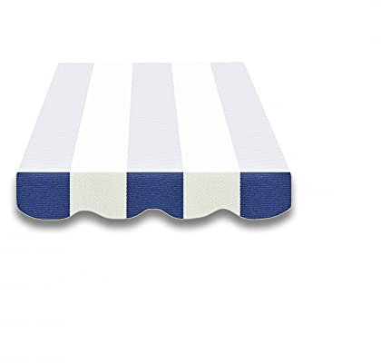 home Trends Markisen Volant Schabracke Markisenbespannung Ersatzstoffe Markisenstoffen Sonnenschutz Polyester fertig genäht mit Umrandung mehr Maß und Diverse Farben(SPD022, 3)