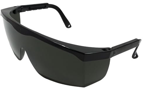 IPL Schutzbrille für Laser Haar Abbau, Schutzbrille Laser Mit Etui für Schönheit, 190nm-540nm Wellenlänge Laserschutzbrille für Laserschönheit und kosmetischen Augenschutz Laser-Haarentfernung