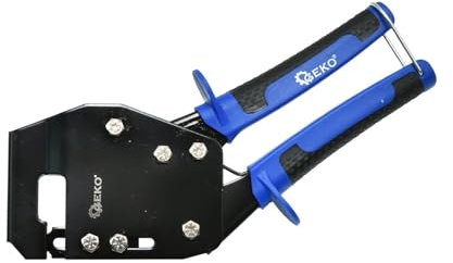 BSD Pinze professionali per giunzioni di profili, lunghezza 260 mm, in acciaio 65Mn, per assemblaggio cartongesso e lavori di lattoneria.