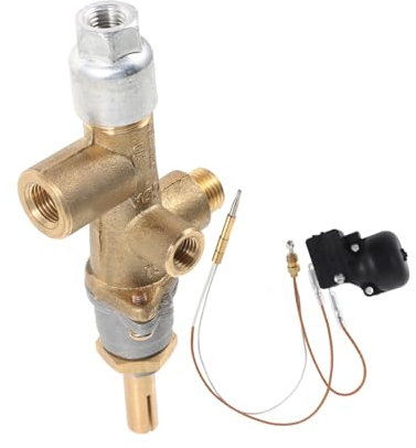 TOYANDONA Capteur d'Inclinaison et Thermocouple pour Chauffage de Terrasse Kit de Pièces de Rechange Inclinaison Automatique Thermocouple en Acier Inoxydable Sécurité Renforcée