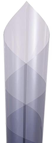 ZQINGQING Lamina Solar Coche Homologada 75 cm x 1.5m 75% Car Gris Carril DE CARRILLACIÓN del Tinto del Tinto Foils de protección Solar a Prueba de explosiones Tints Tintado De Lunas Homologado Itv