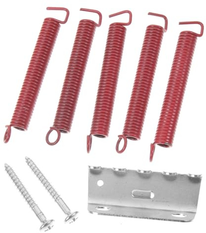 Ressort de Chevalet de Guitare Électrique Vintage Rouge Gaq123