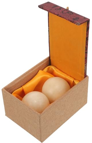 Palloni da massaggio portatili in beige per mani piccola palla da esercizio per rilassamento e allenamento palle pratiche per mani texture morbida