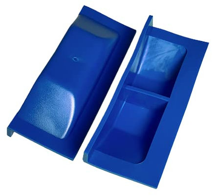 MOTIVEX Doppelpack Stegfender Mini 25x7x10cm (Blau)