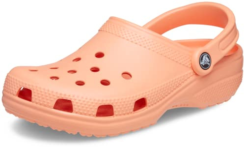 Crocs Classic, Zuecos Unisex Adulto, Papaya, 42/43 EU