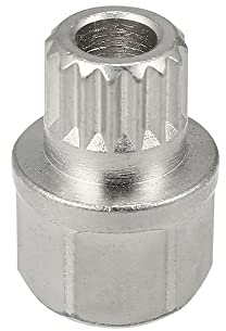 X AUTOHAUX 32/16PT Hollow Car Anti Theft Wheel Lock Lug Nut Screw Removal Key for B-MW