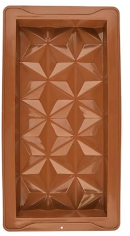 Moldes de caramelo de chocolate, moldes de chocolate de silicona,Molde de mantequilla para pudín de tarta de queso | Moldes de caramelo antiadherentes, molde de barra de chocolate grueso para barret