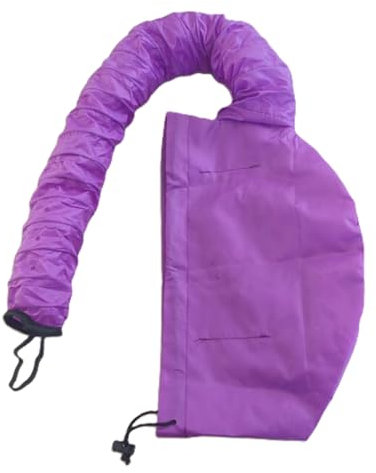 Kellegour Cappuccio per Asciugacapelli,Casco per Asciugacapelli Cuffia Asciugacapelli,Caschi per Asciugatura,cuffia Asciugacapelli Cappuccio,Adatto a Tutti i Tipi di Capelli,Violetta