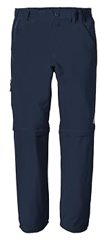 killtec Jungen Funktionshose mit abzippbaren Beinen KOS 130 BYS PNTS, dunkel Ozean, 152, 43008-000