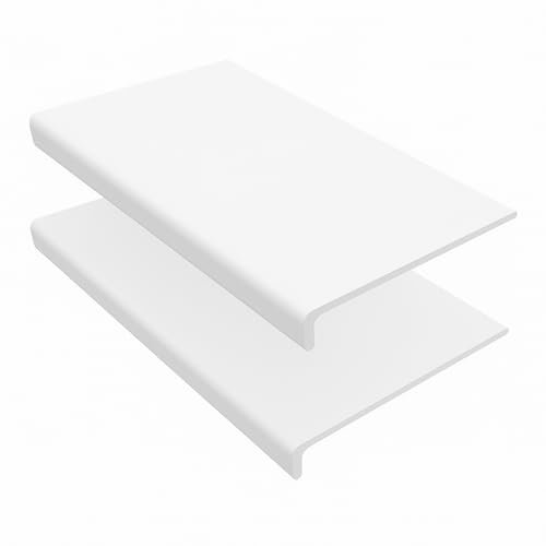 uPVC Capping Board White – 200mm x 1.5m x 9mm – Fascia Replacement, Window Reveal & Roofline Trim – Durable & Low-Maintenance – 1/2/4 Pack Options (1 Pack)