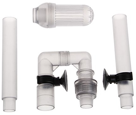 YUOIUX Canister - Tubo di aspirazione per acquari, filtro esterno, accessori di ricambio con forti ventose