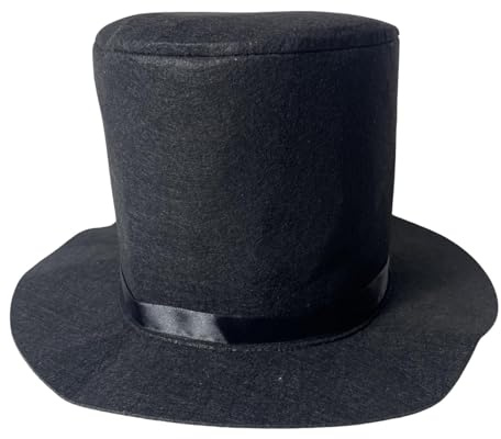 Fxzqgnh Cappello a cilindro classico formale costume per carnevale palcoscenico performance vacanza