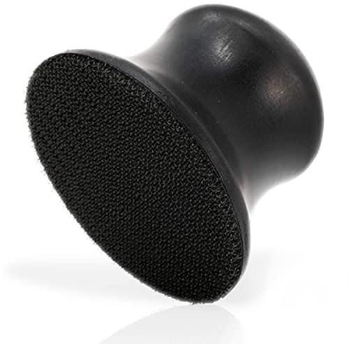 Detailmate Menzerna Hand-Polier-Applikator für 95mm Pads + detailmate Nitrilhandschuh schwarz