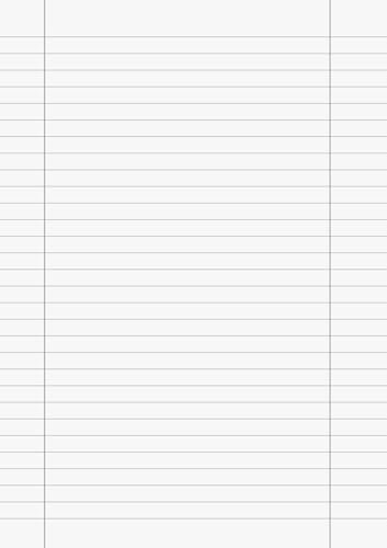 ADINA Kanzleibogen liniert A3 gefalzt auf A4 50 Blatt Lin.27