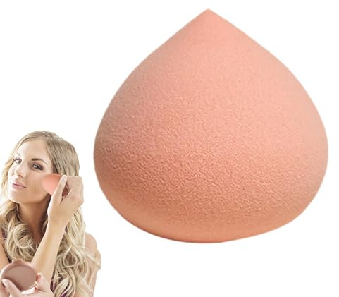 Söt fruktformad makeupsvamp, skönhetssvamp, sminkblandare, skönhetssvamp, skönhetssvamp, kosmetisk för kvinnor, makeupsvamp för flickvän, mamma, makeupsvamp