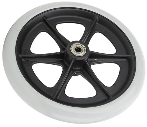 8 Inch Wheelchair Front Wheels Sturdy Sturdy TPR Material Gray Color for Disabled Healthcare Vehicles