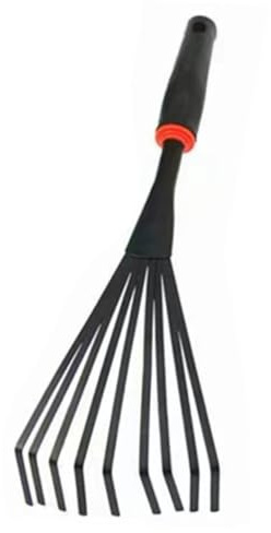 Milisten Râteau à Main pour Jardinage Râteau De Jardin Outil à Maniable Et Léger pour Usage Domestique Et Extérieur
