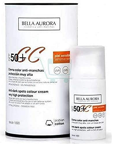Cc Cream Anti-Manchas Piel Sensible Spf50+ 30 Ml
