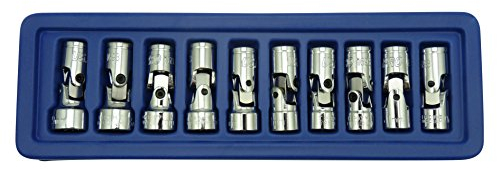 Universal joint inserts, 10 pieces Socket spanner tool set 3/8 inch.