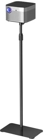 suptek Projector Stand Floor Mount - Adjustable Height 1015 to 1385mm Universal Ceiling Mount With 360 Degree Rotation, PR001F