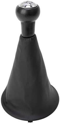Origen Pomello + soffietto cambio specifico per Peugeot Partner (2014-2016) e Citroën Berlingo (2014-2016) per 5 marce. Perfetto per sostituire il pomello e il soffietto originali.