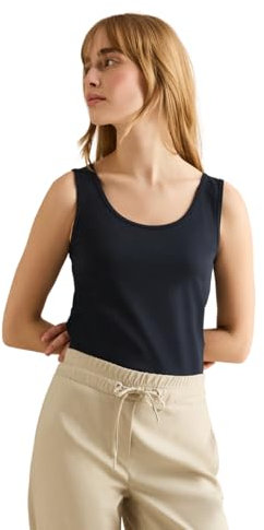 CECIL Damen B322820 Basic Top, universal Blue, X-Large