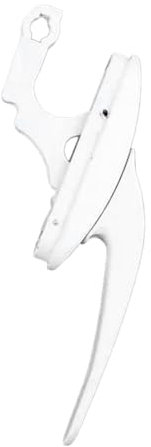 Cpolebev 1 PCS Lockable Window Handle Adjustable Window Handle Zinc Alloy Window Locking Tool