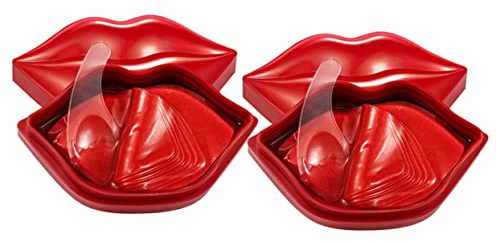 HONITANO Mascarilla Labial Hidratante Gel 40 Unidades Nutritivo Para Dormir Cuidado Labios Seco y Agrietado Almohadillas Labiales Para Uso Diario y Nocturno