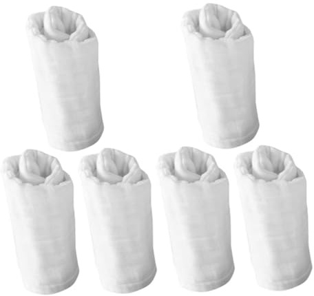 BESPORTBLE 6pcs Baby Muslin Burp Cloths Soft Gauze Cotton Diapers for Newborn Boys and Girls Breathable and Washable for Baby Shower and Daily Use