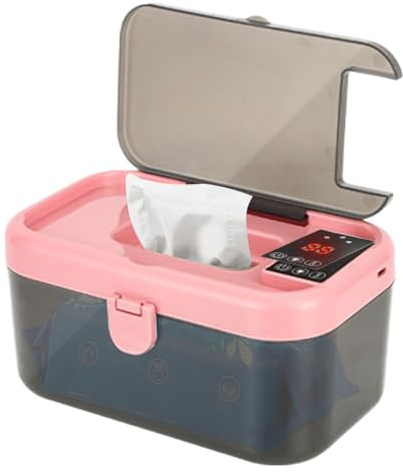 Calentador De Toallitas Húmedas Para Bebés - Toallitas Portátiles | Momcozy Nuevo Calentador De ?oallitas Para Bebés, Suministros ?ara B?ebés Con Carga USB P?ara Acampar, Viajes Por Carretera, Viajes