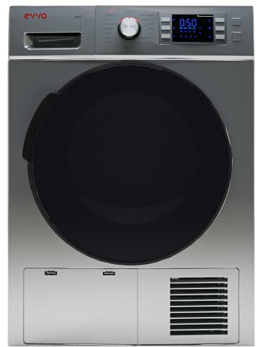 EVVO Secadora S3.8DXe Condensación 8 kg - Marca Española - Color Inox, V0032