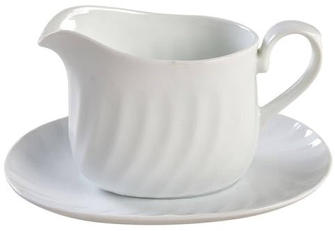 Corning Enhancements Gravy Boat & Underplate