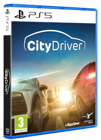 Aerosoft City Driver PS5 – Realistische Fahrsimulation | Englische Box | City Driving Simulator | Lenkrad-Support Logitech G29 | Mehrsprachig