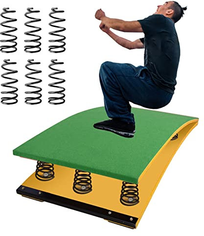 PRGBFNK Non-slip Home Gymnastics Springboard Adult, Large Vault Tumble Martial Arts Training Springboards, Wood Gym Sports Equipment for Gymnast