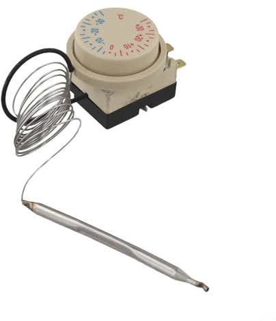 Termostato de control de temperatura para refrigerador, perilla giratoria mecánica, rango ± 30 ° C, ajuste de enfriamiento preciso para la conservación de alimentos