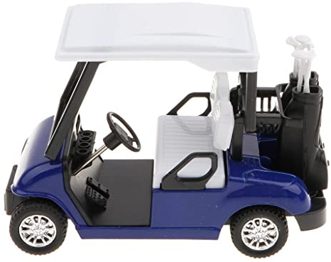 TAIZhiChen Auto Diecast Giocattolo Pull Back in Lega E Plastica con Mazze da Golf Rimovibili Adatta per Bambini Collezione Ornamento