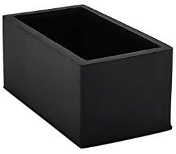 Flyshop Chair Leg Caps, Rectangle, 20 x 40 mm, 4 Pack
