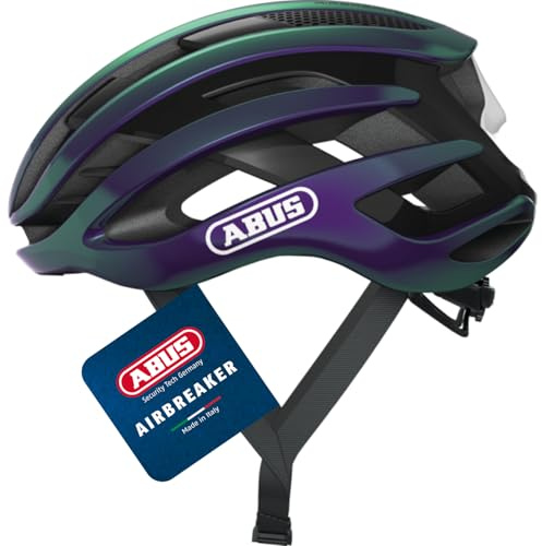 ABUS AirBreaker - casco da bici di alta gamma per il ciclismo professionale - per adolescenti e adulti - casco per uomo e donna