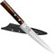 XYj Cuchillo japonés Sashimi Sushi de 8 pulgadas Yanagiba cuchillo de cocina de acero inoxidable de alto carbono con mango ergonómico y caja de regalo para diestros