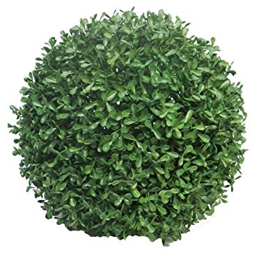 artplants.de Konstgjord buxbomskula Fritz, plastgaller, crossdoor, Ø28 cm