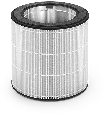Philips Genuine Replacement Filter NanoProtect HEPA, Up to 12 months lifetime, Filters 99.5% 0.003μm particles, White/Black (FY0194/30)