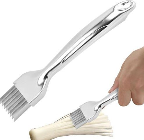 Affettatrice per aglio e verdure, Food Chopper | Affettatrice per cipolle verdi e aglio | Affettatrice per verdure con custodia protettiva, facile da pulire