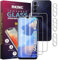 RKINC Protector pantalla para Samsung Galaxy A15 5G / 4G Con Protector Camara [3 +3 Piezas] Cristal templado película de vidrio, 9H 0.33 mm [Garantía de por vida][Anti-rasguño][Sin burbujas]