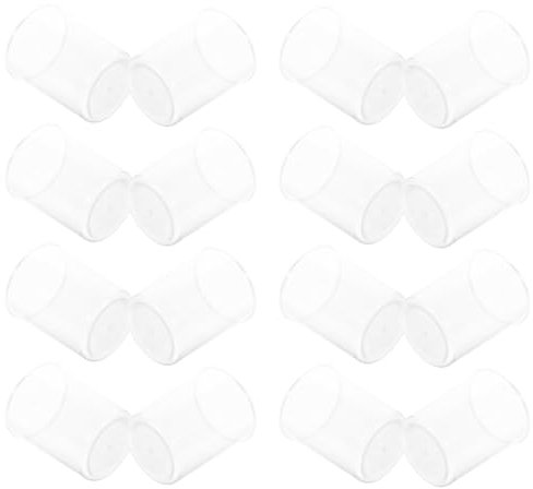 Mikinona 30Pcs Clear Measuring Beakers Graduated Lab Tools for Accurate Measurement for Chemistry Biology Education and Classroom Use