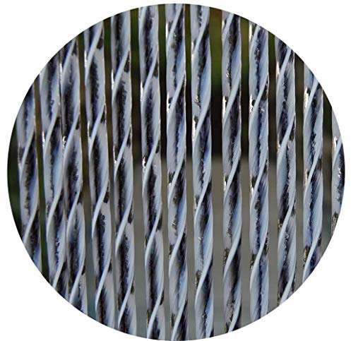 La Tenda Türvorhang, schwarz, 90x210cm