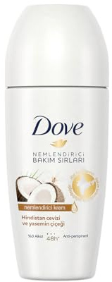 Dove Desodorante Roll-On Coco Sin Alcohol 5E+1 ml Unisex Bloqueo del Sudor
